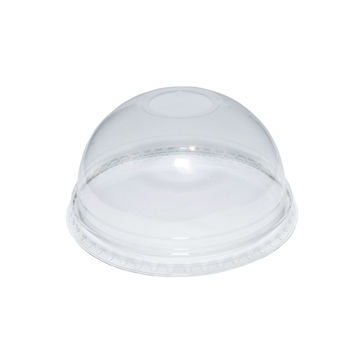 Picture of Go-rPET 12oz Domed Lid with Hole (1000)