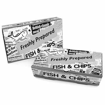 Picture of Euro Packaging Large Fish & Chip Boxes (100)
