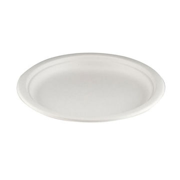 Picture of Edenware 9" White Bagasse Plate (500)