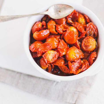 Picture of Silver & Green Semi-Dried Cherry Tomatoes (6x1kg)