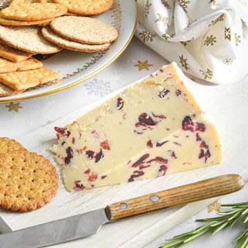 Picture of Ilchester British Wensleydale Cheese with Cranberries (2x1.5kg)