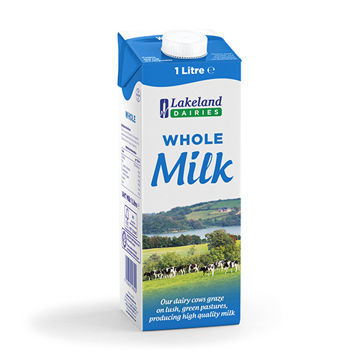 Picture of Lakeland Dairies UHT Whole Milk (12L)