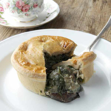 Picture of Tom's Pies Mushroom & Spinach Pies (6x260g)