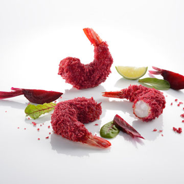 Picture of Pacific West Frozen Raw Red Velvet Breaded Prawns (10x500g)