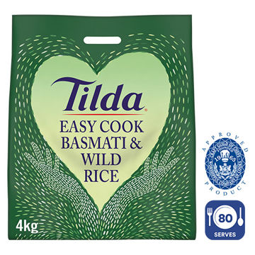 Picture of Tilda Easy Cook Basmati & Wild Rice (4kg)