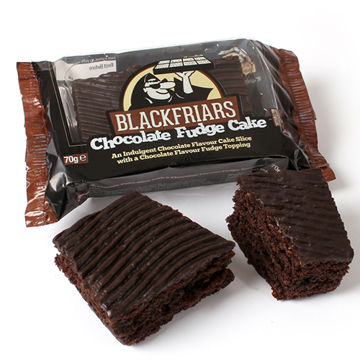 Picture of Blackfriars Chocolate Fudge Cake (18x70g)