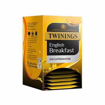 Picture of Twinings Decaff English Breakfast Tea Bags (4x20)