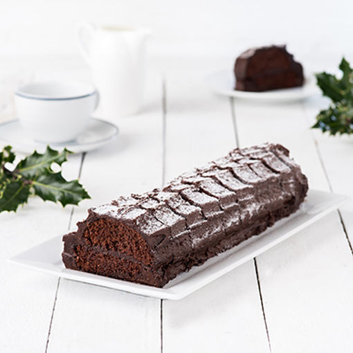 Picture of Mademoiselle Desserts Chocolate Yule Log (2x12ptn)