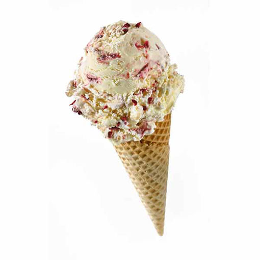 Picture of White Choc & Raspberry Ice Cream (4.5L)