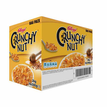 Picture of Kellogg's Crunchy Nut Bag Pack (4x500g)