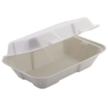 Picture of Enviroware 9 x 6" Large Bagasse Clamshells (4x50)