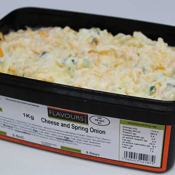 Picture of Flavours Foods Cheese & Spring Onion Sandwich Filling (1kg)