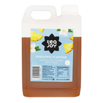 Picture of Tea Joy Pineapple Flavour Jasmine Tea Infused Fruit Syrup (4x2.5kg)