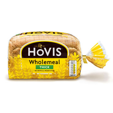Picture of Hovis Tasty Wholemeal Thick Sliced Bread (800g)