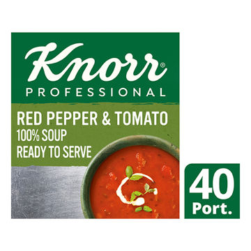 Picture of Knorr 100% Red Pepper & Tomato Soup (4x2.5kg)