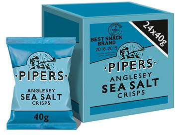 Picture of Pipers Anglesey Sea Salt Crisps (24x40g)