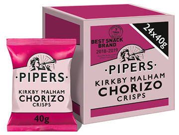 Picture of Pipers Kirkby Malham Chorizo Crisps (24x40g)