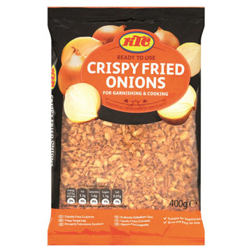 Picture of KTC Ready To Use Crispy Fried Onions (12x400g)