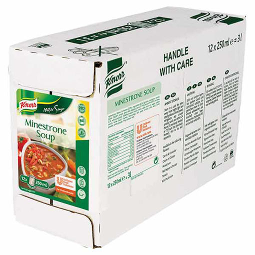 Picture of Knorr 100% Minestrone Soup (12x250ml)
