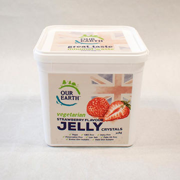 Picture of Our Earth Strawberry Flavour Jelly Crystals (4x3.5kg)