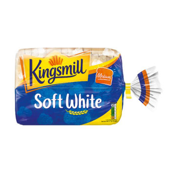 Picture of Kingsmill Fresh Soft Medium Sliced White Bread (800g)