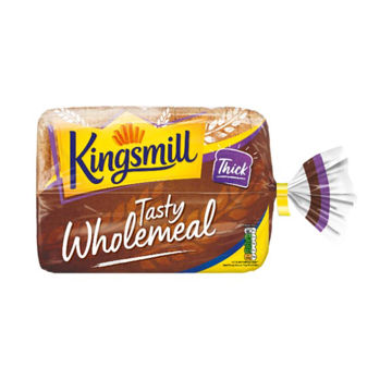Picture of Kingsmill Fresh Tasty Thick Sliced Wholemeal Bread (800g)