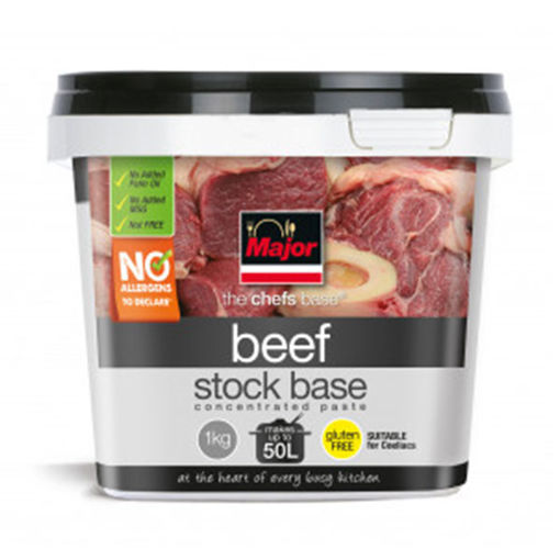 Major Beef Stock Base Paste 2x1kg Pilgrim Foodservice