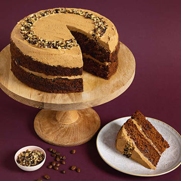 Picture of Classic Desserts Coffee & Walnut Cake (16ptn)