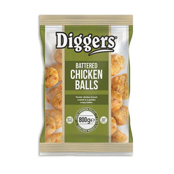 Picture of Diggers Battered Chicken Balls (6x800g)