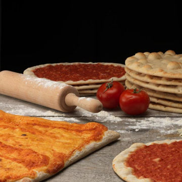 Picture of Pizza Plus 12" Stonebaked Docked Pizza Crusts (18x12inch)