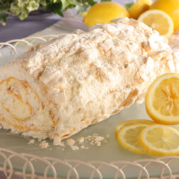 Picture of Menuserve Lemon Meringue Roulade (2x10ptn)