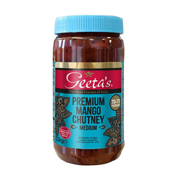 Picture of Geeta's Premium Mango Chutney (4x1.5kg)