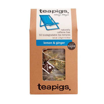 Picture of Teapigs Lemon & Ginger Tea Temples (6x50)