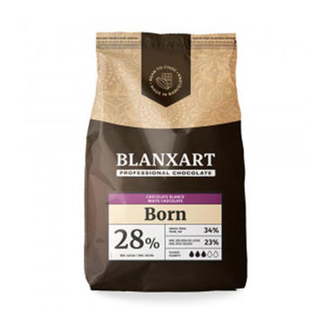 Picture of Blanxart Born 28% White Chocolate callets (2x5kg)