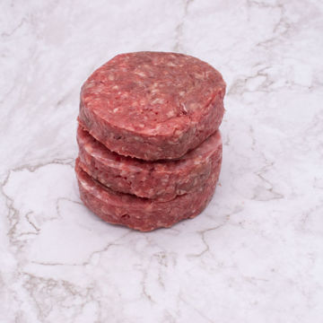 Picture of Beef Burger - with Red Onion, Avg 200g (5)