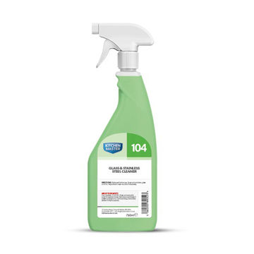 Picture of Kitchen Master Glass & Stainless Steel Cleaner (6x750ml)