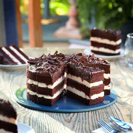 Picture of Mademoiselle Desserts Cherry & Chocolate Cream Cake (14ptn)
