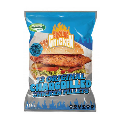 Picture of Meadow Vale Sizzling Original Chargrilled Chicken Fillets (2x1.95kg)