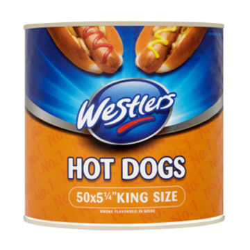 Picture of Westlers No.1 King Size Hot Dogs (6x50x38g)