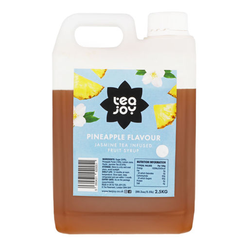 Picture of Tea Joy Pineapple Flavour Jasmine Tea Infused Fruit Syrup (4x2.5kg)