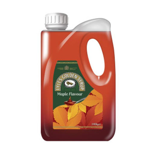 Picture of Lyle's Maple Flavoured Golden Syrup (4x2.8kg)