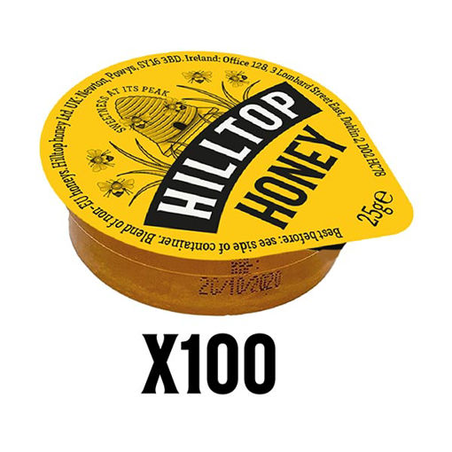 Picture of Hilltop Blossom Honey Portions (100x25g)
