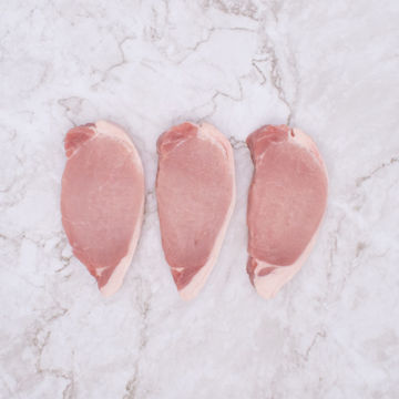 Picture of Pork - Loin, Steak, Avg 5oz, Each (Price per Kg)