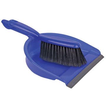 Picture of Robert Scott Blue Dust Pan & Brush Set (Soft) (12)