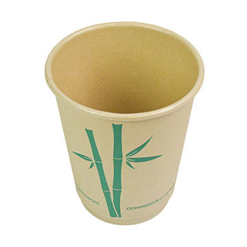 Picture of Enviroware 8oz Compostable Bamboo Fibre Double Walled Cup (500)