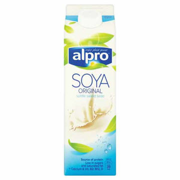 Picture of Alpro Soya Original Sweetened (8x1L)