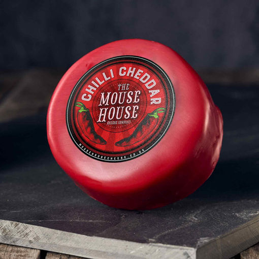 Picture of The Mouse House Chilli Cheddar Cheese (12x200g)