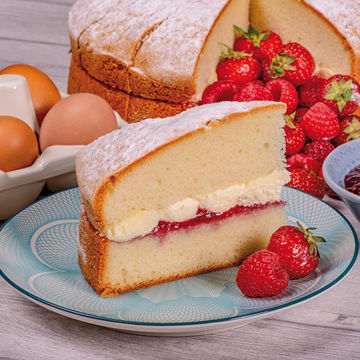 Picture of CAKE Victoria Sponge Cake (14ptn)