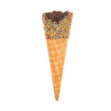 Picture of Nic UK Sprinkle Dipped Small Waffle Cone (90)