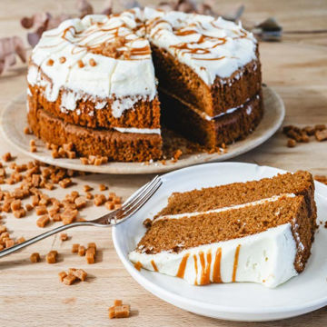 Picture of More Foods Toffee Butterscotch Cake (16ptn)